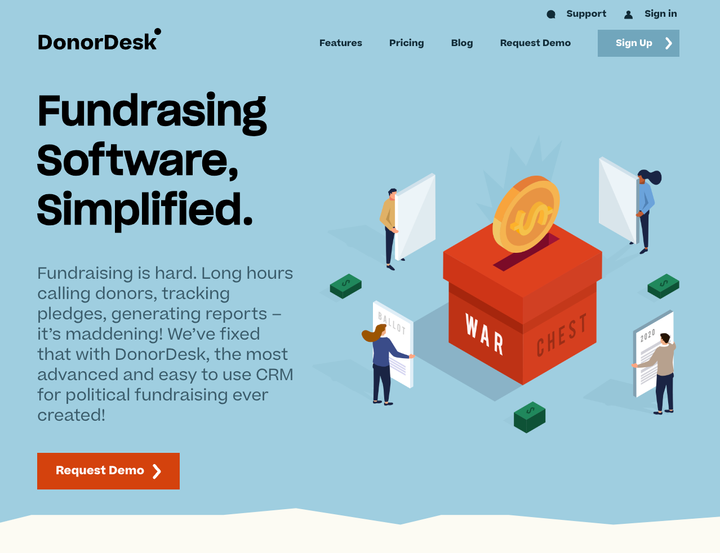 Donor Desk - UI/UX